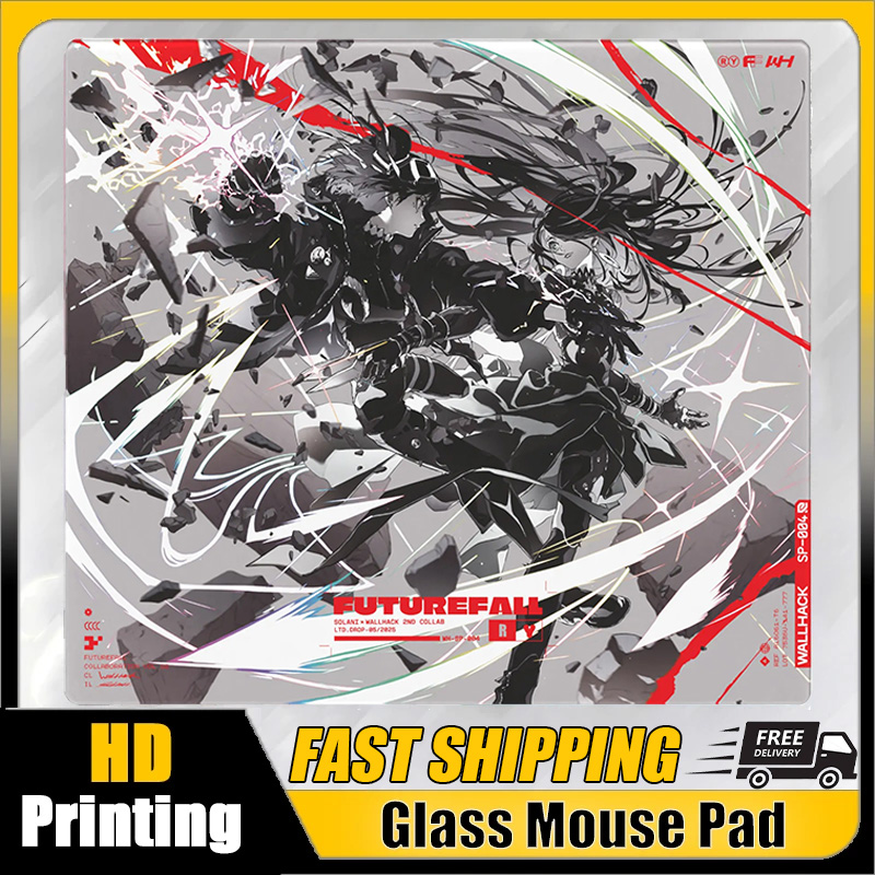 Tech Desktop Accessories - E-sports S-SP004 Glass Gaming Mouse Pad