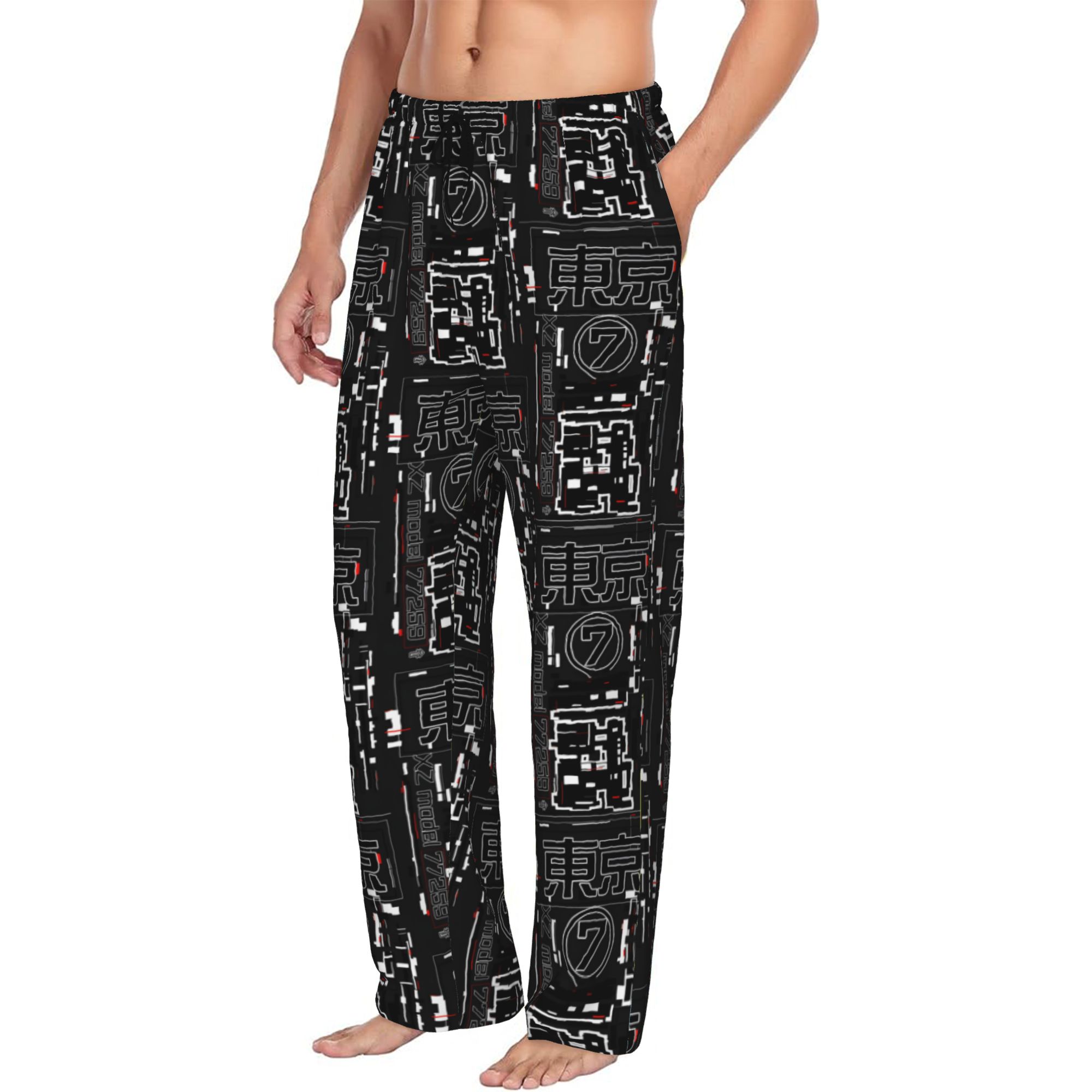 Tech Inspired Accessories - Custom Men's Japanese Techwear Tech Pajama