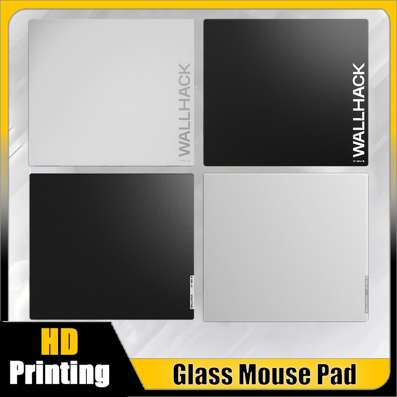 Tech Desktop Accessories - W-Wallhack SP004 SP005 Glass Gaming Mouse