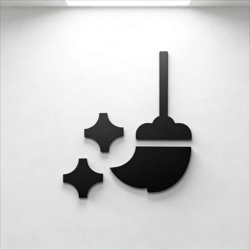 3D Acrylic Washroom Sign Self- - Tech Room Accessories 评论和价格