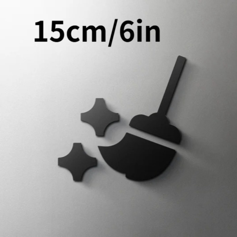 3D Acrylic Washroom Sign Self- - Tech Room Accessories 评论和价格