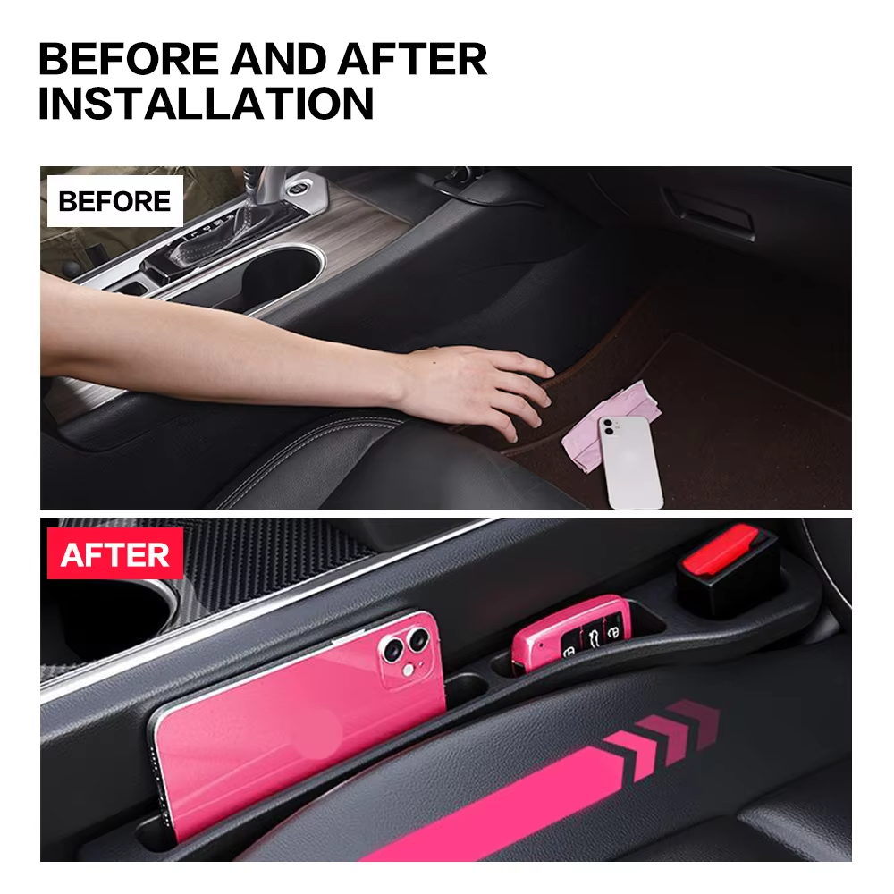 2PCS Car Seat Gap Filler Betwe - Tech Car Accessories 评论和价格