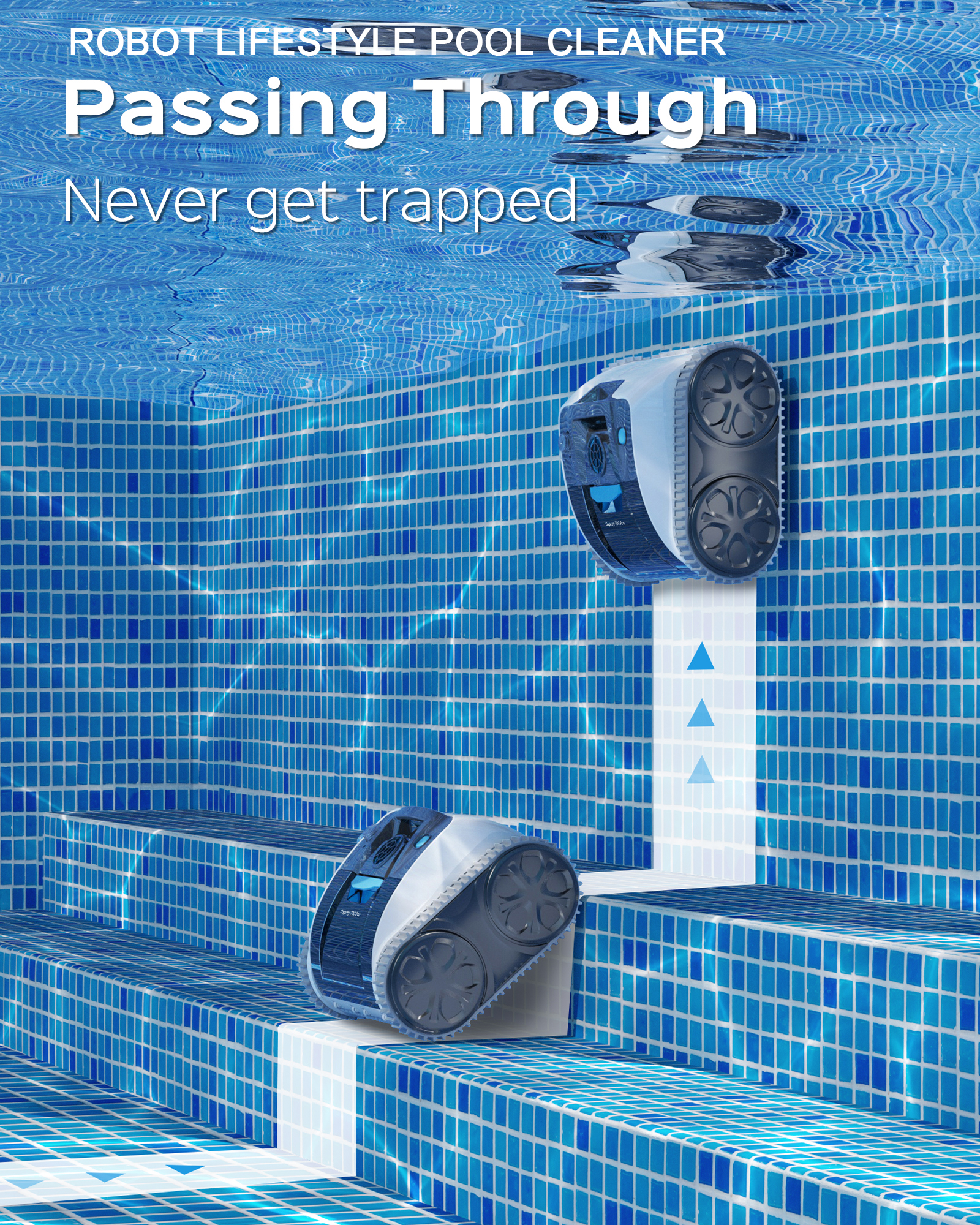 Robotic Swimming Pool Cleaner  - Power Bank Wireless 评论和价格