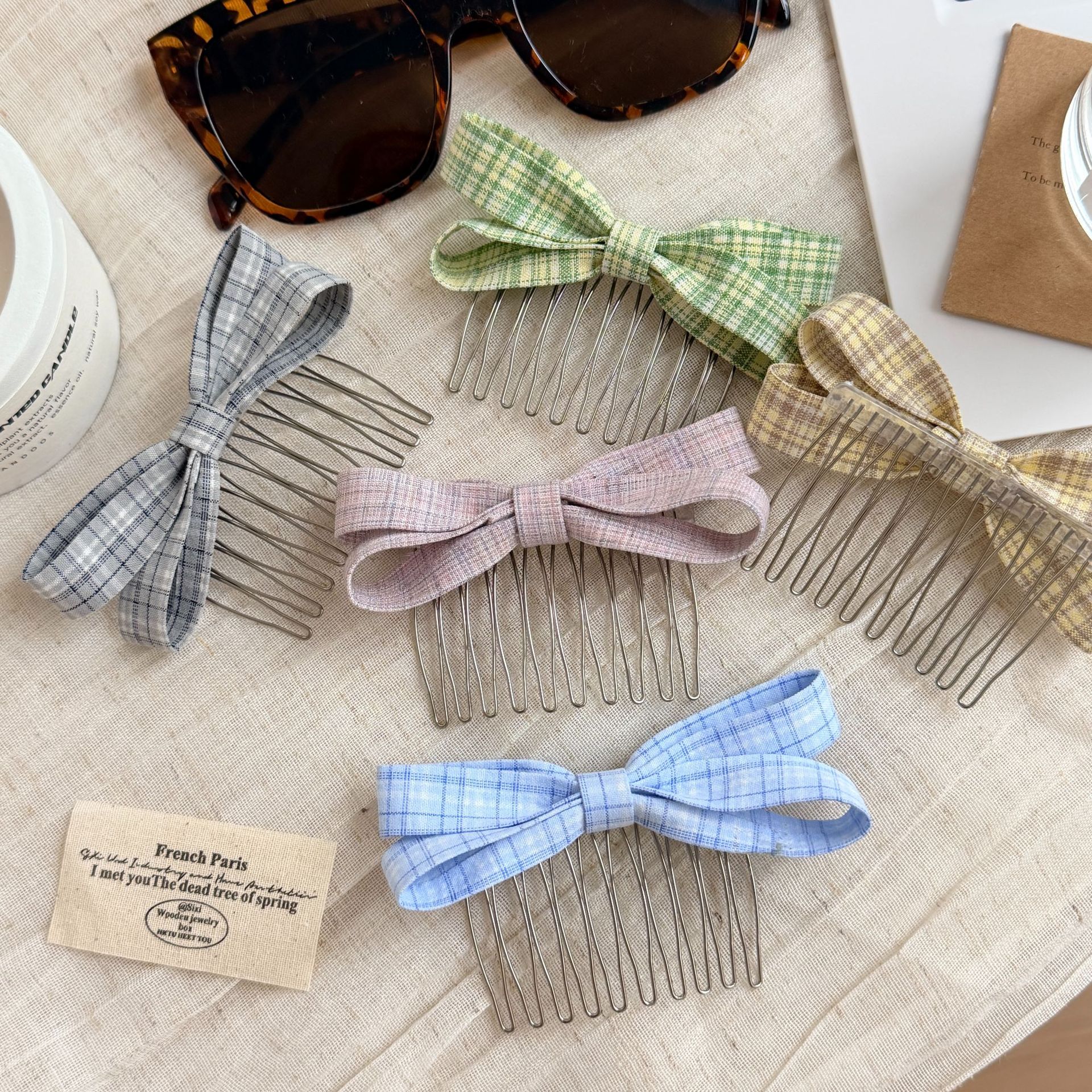 Simple Bow Hairpin For Women C - Tech Accessories Women 评论和价格