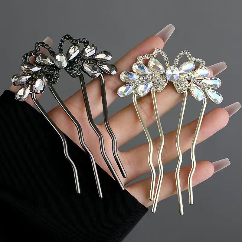 Fashion Rhinestones U-Shaped H - Tech Accessories Women 评论和价格