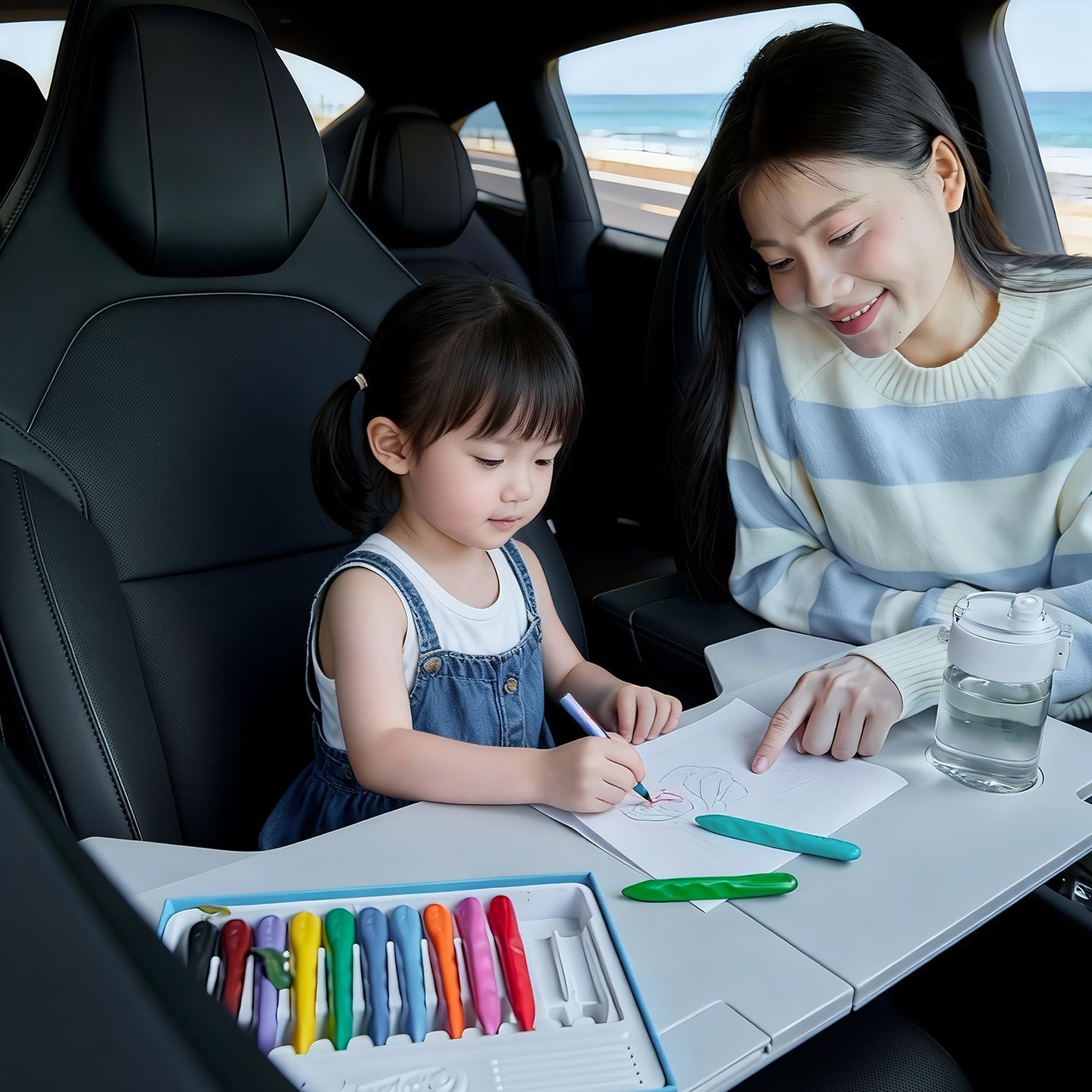 Foldable Car Desk For Tesla Mo - Tech Car Accessories 评论和价格