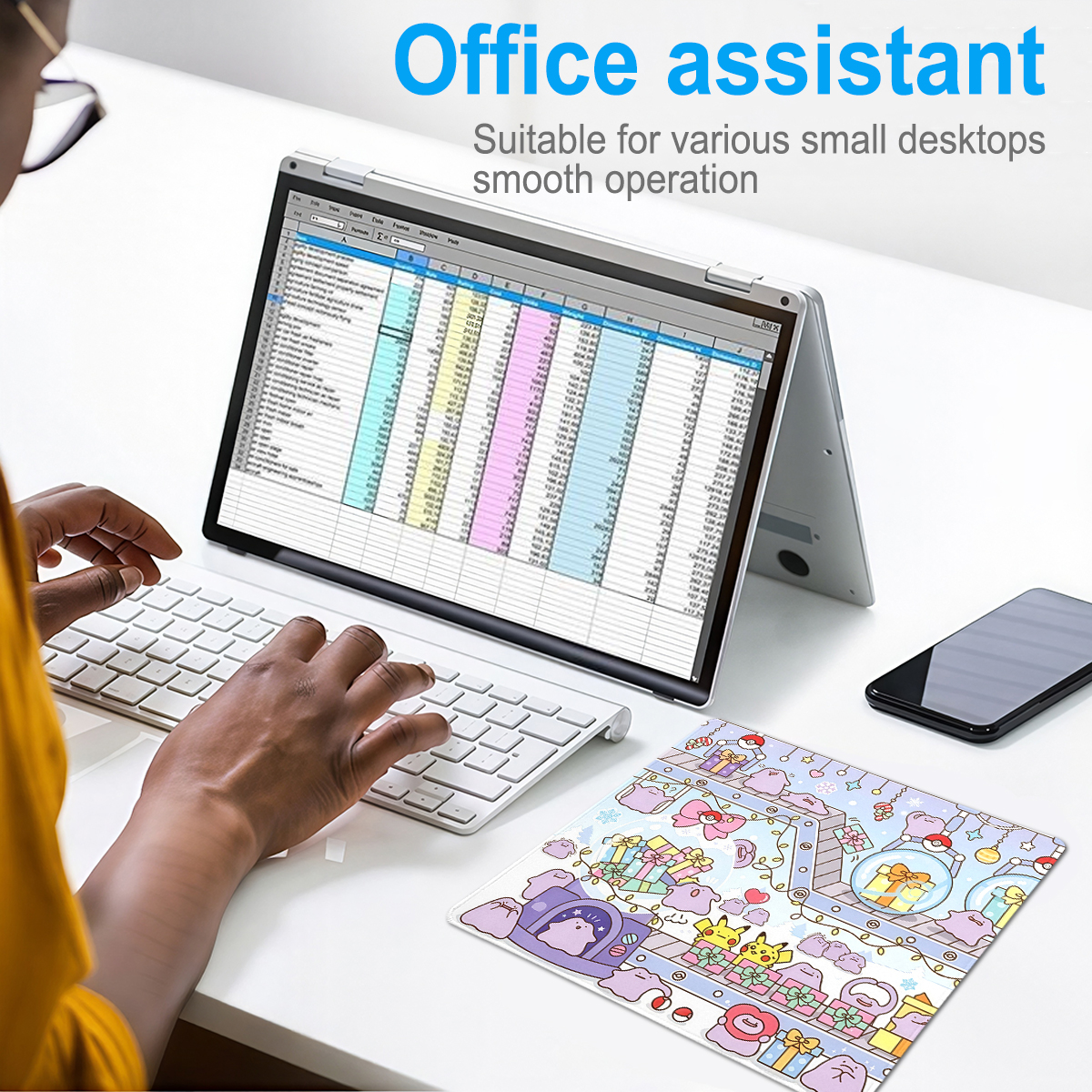 Small Mousepad Cute Ditto Rubb - Tech Desktop Accessories 评论和价格