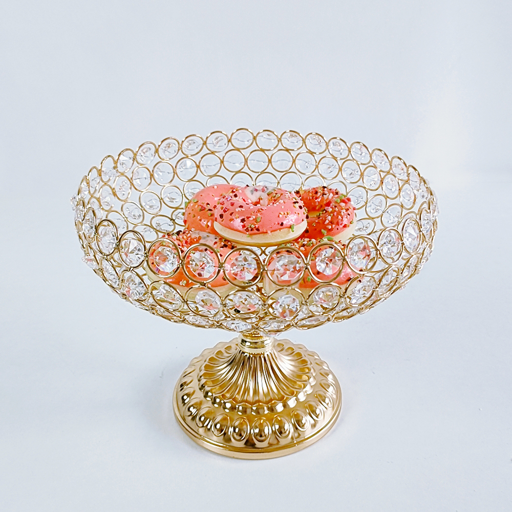 1pcs Crystal Fruit Gold living - Tech Room Accessories 评论和价格