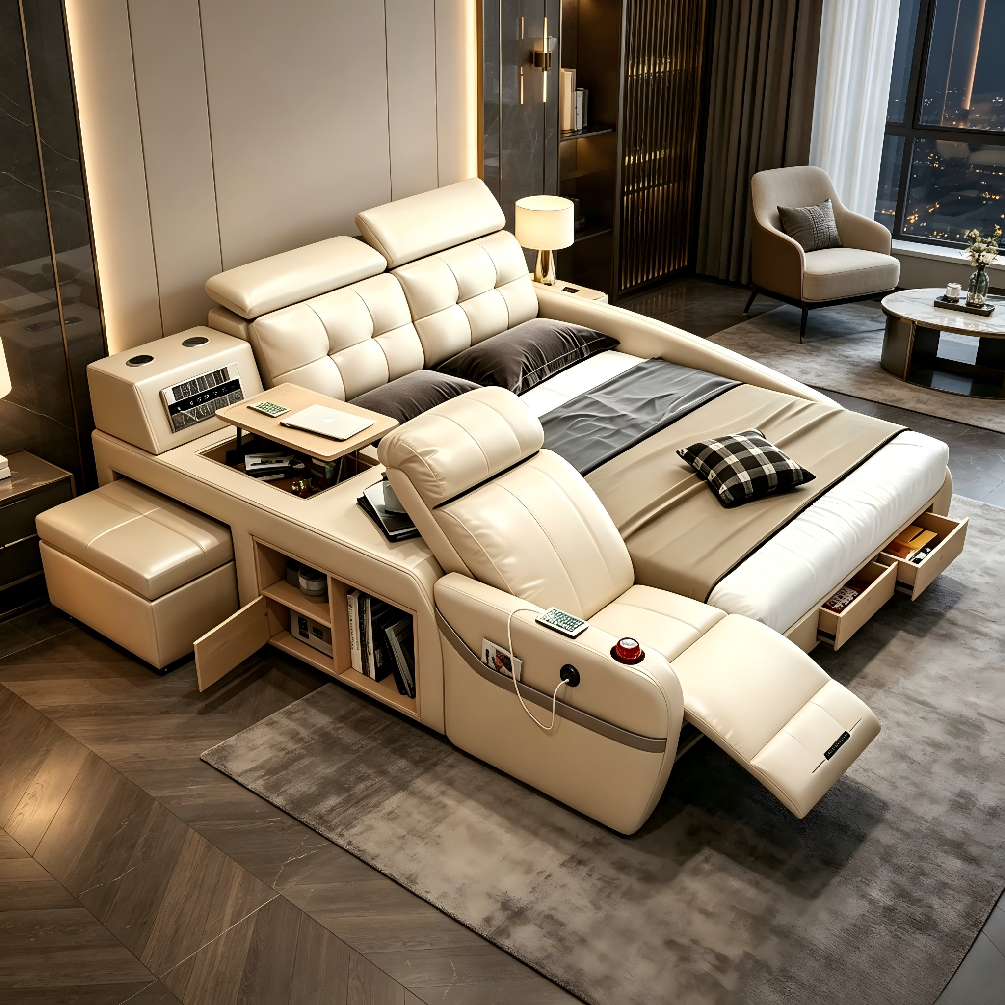 MS-Couch Electric Recliner wit - Tech Queen 评论和价格