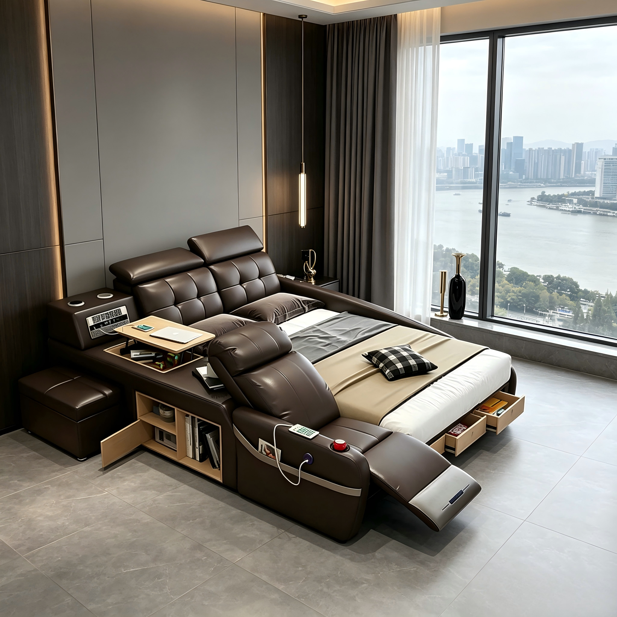 MS-Couch Electric Recliner wit - Tech Queen 评论和价格