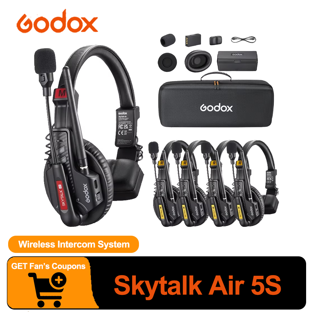 GODOX Skytalk Air 5S 2.4G Full - Power Bank Wireless 评论和价格