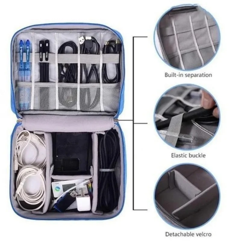 Electronics Organizer Travel C - Tech Accessories Travel Bag 评论和价格