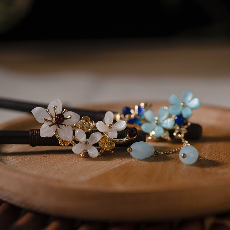 1Pc Wooden Hairpin Headdress f - Tech Accessories Women 评论和价格