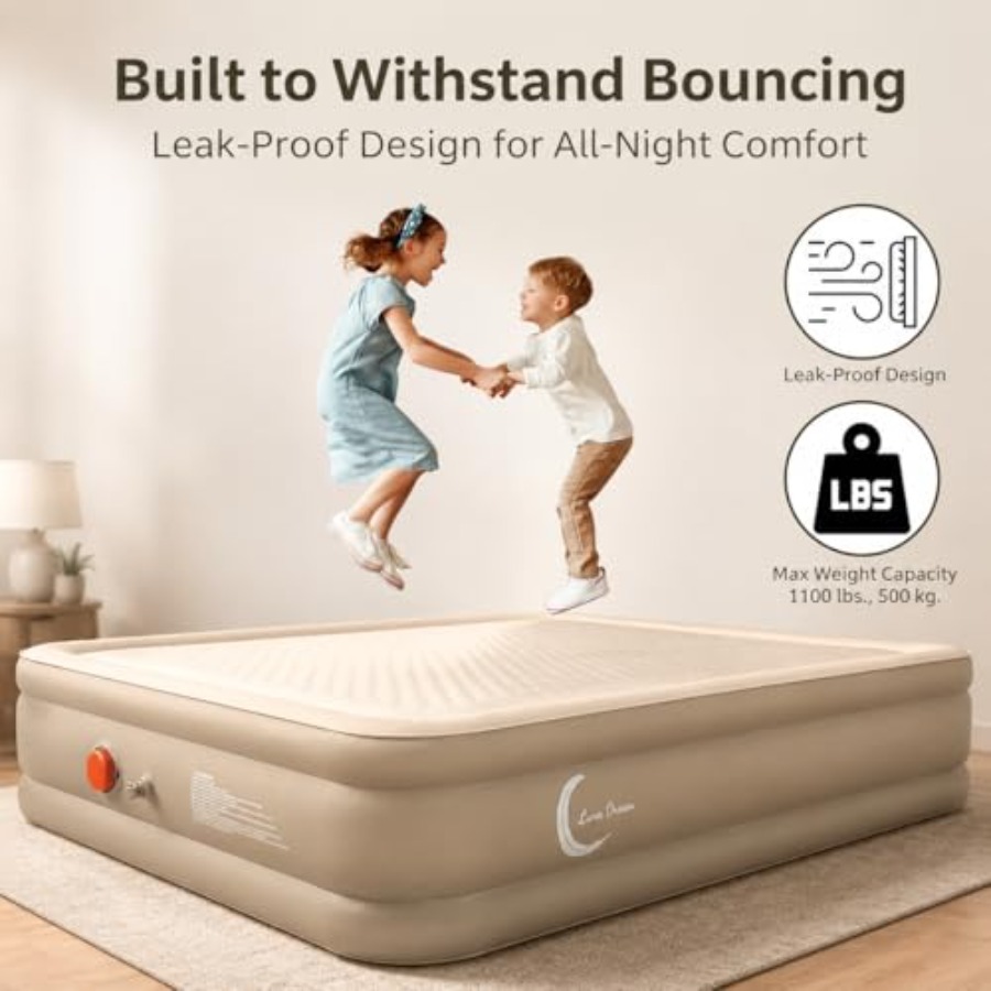 Queen Air Mattress for Home Ca - Tech Queen 评论和价格