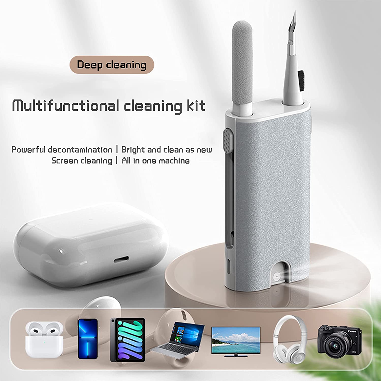 5 in 1 Earphone Cleaner Brush  - Power Bank Wireless 评论和价格