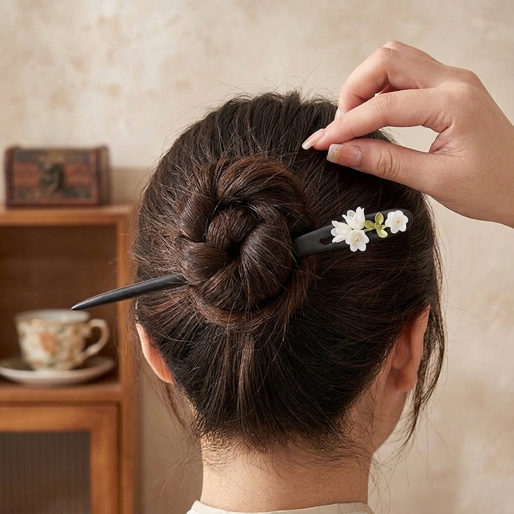 Lily Of The Valley1 Hair Stick - Tech Accessories Women 评论和价格