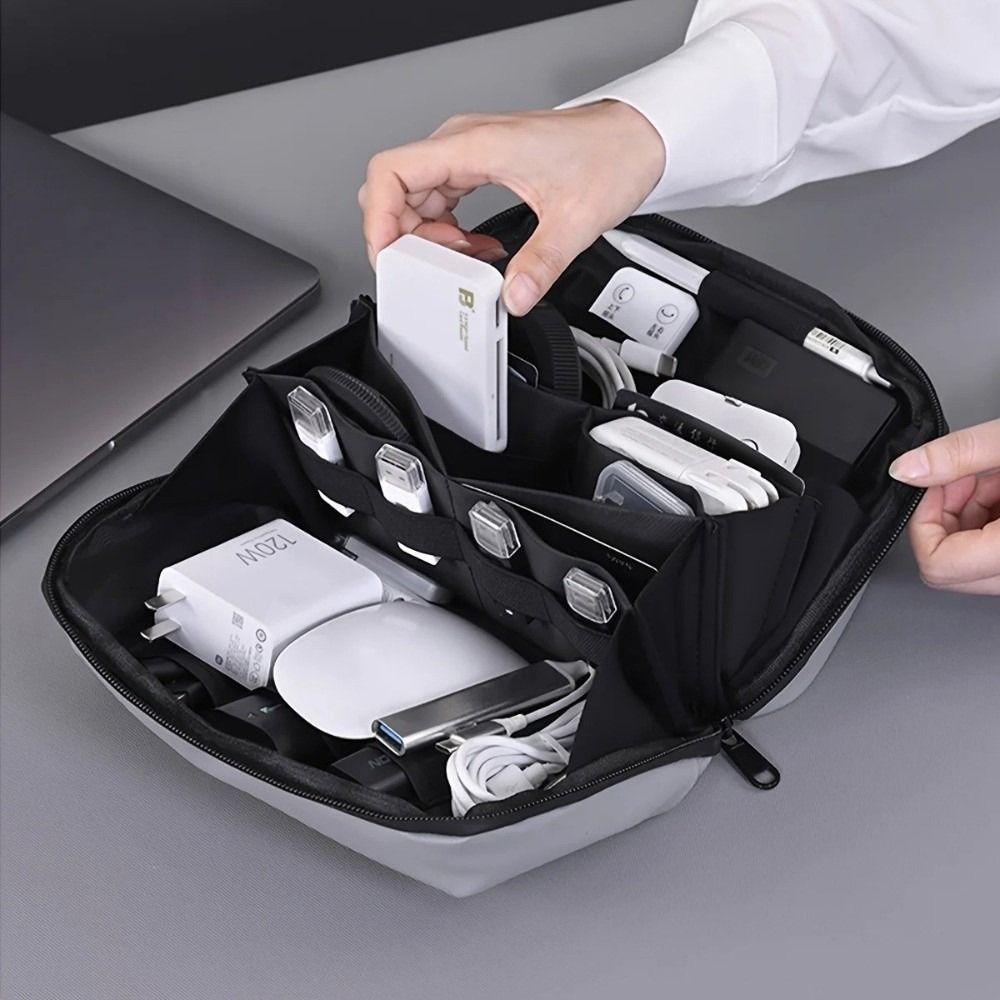 Portable Data Cable Storage Ba - Tech Accessories Travel Bag 评论和价格
