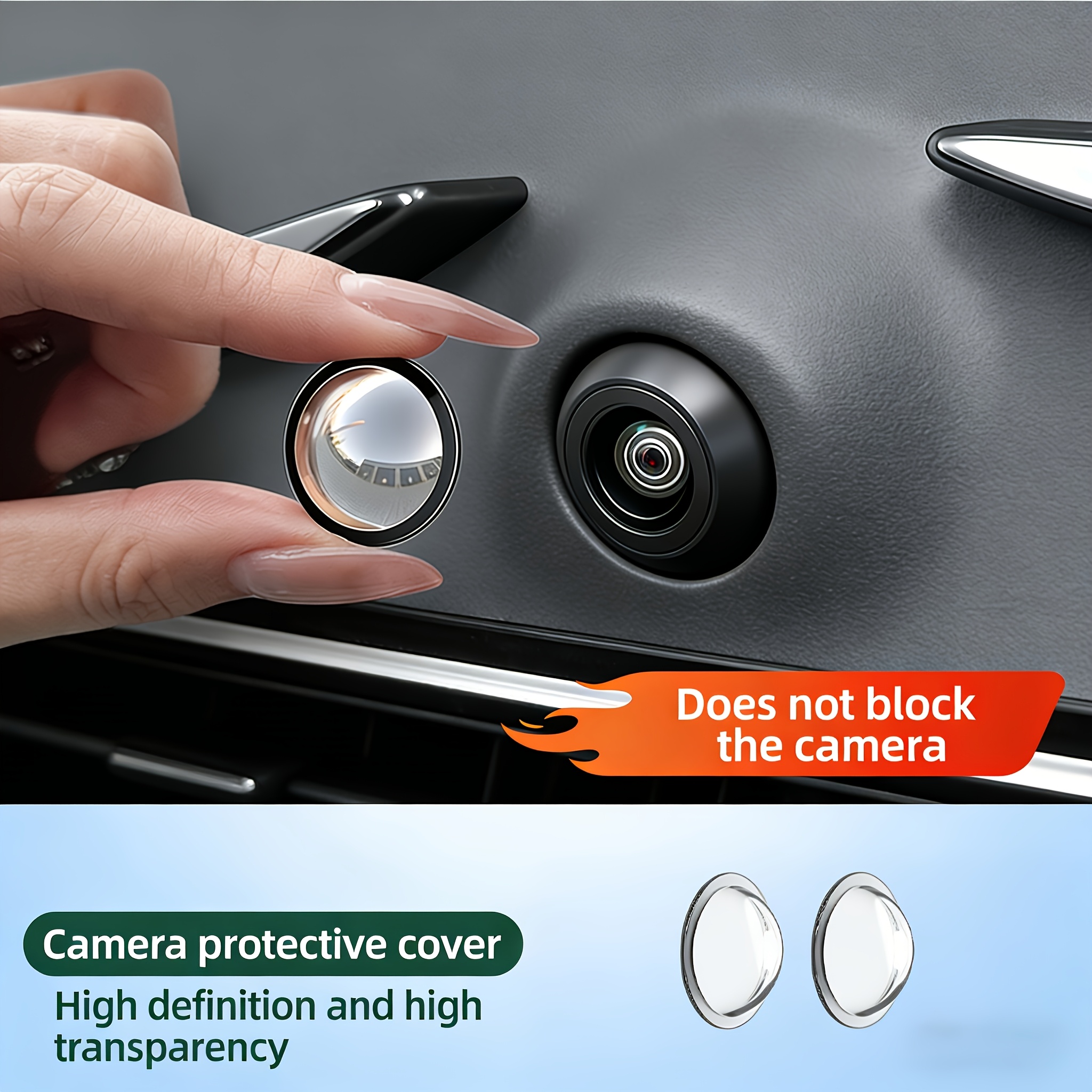 2/4pcs Car Camera Lens Protect - Tech Computer Accessories 评论和价格