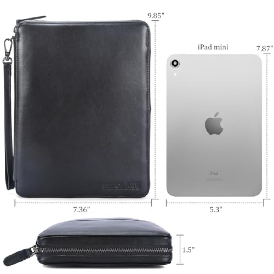 Polare Full Grain Leather Trav - Tech Accessories Travel Bag 评论和价格