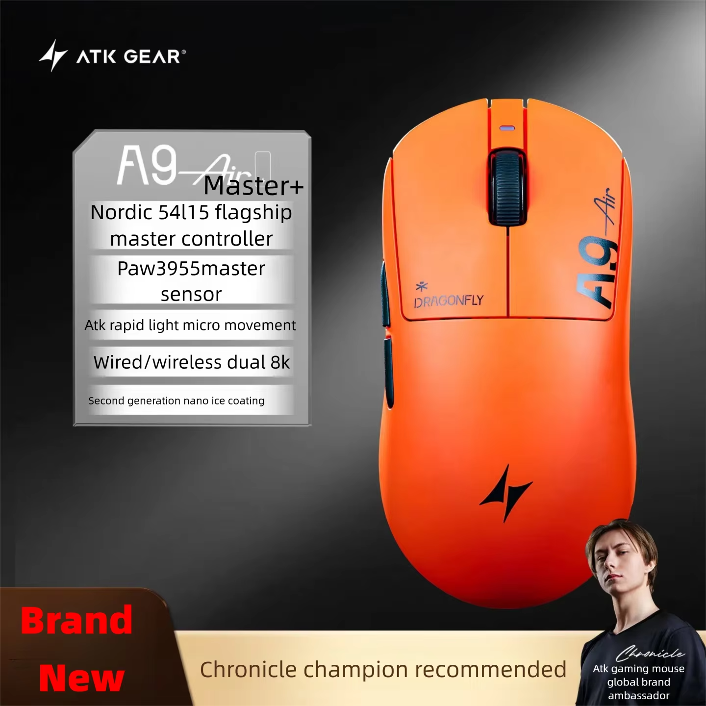 ATK A9 Air Ultimate Plus Gamin - Tech Computer Accessories 评论和价格