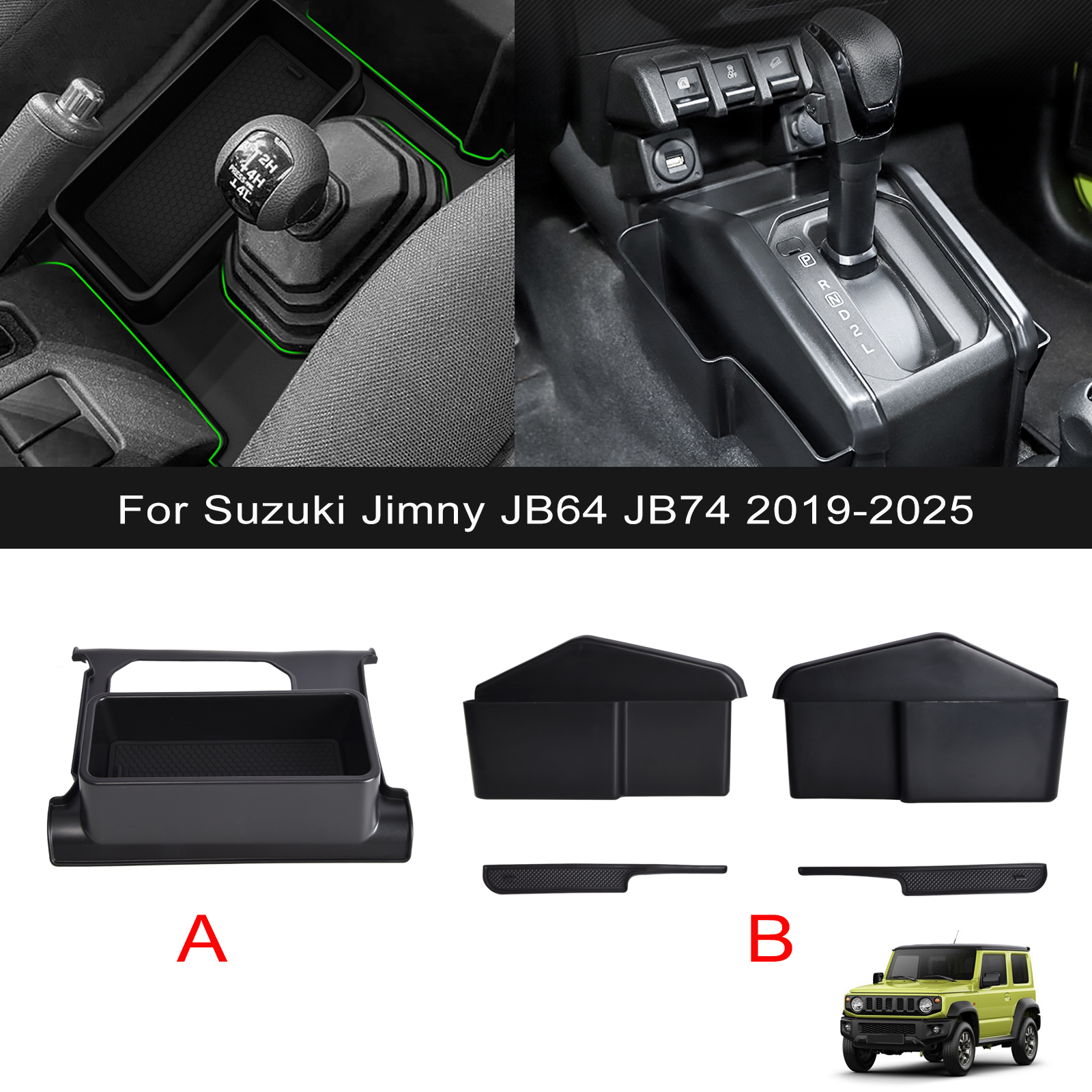 Car Gear Shift Side Storage Bo - Tech Car Accessories 评论和价格