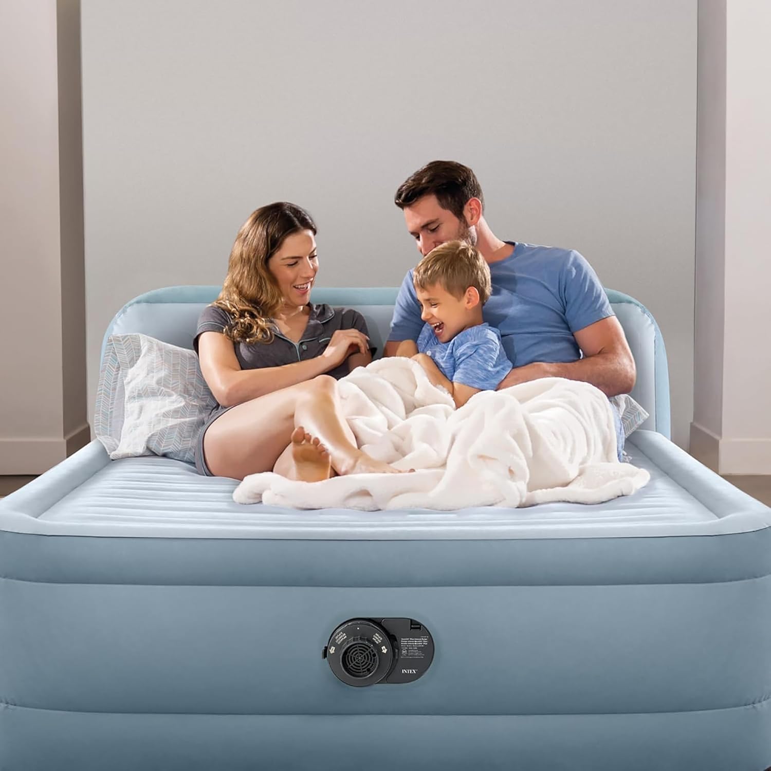 Queen Air Mattress with Built- - Tech Queen 评论和价格