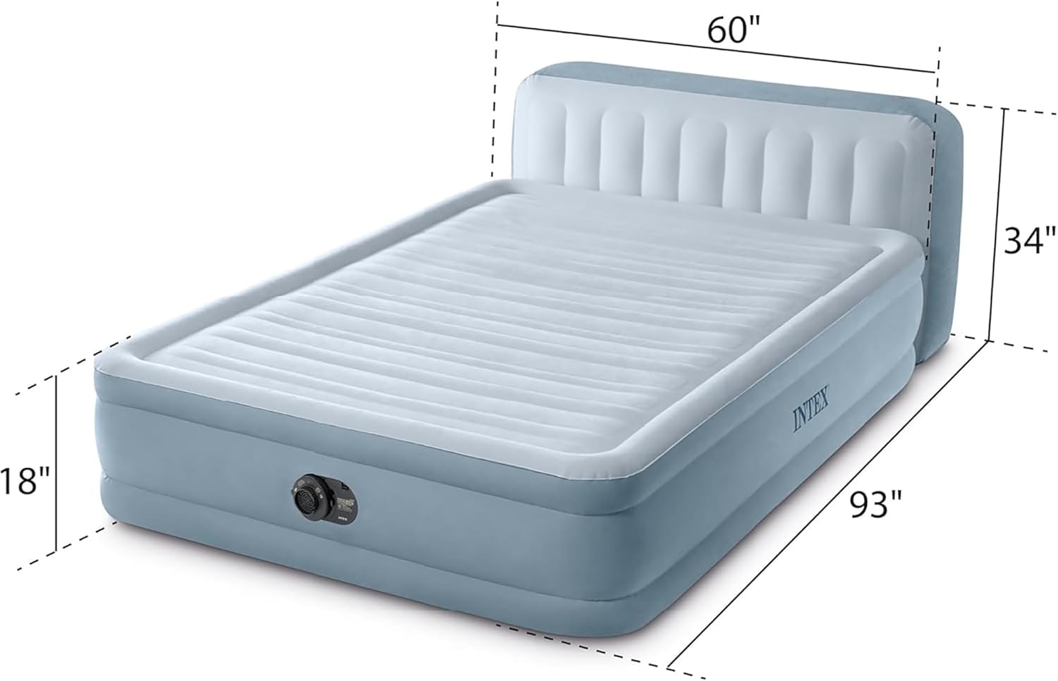 Queen Air Mattress with Built- - Tech Queen 评论和价格