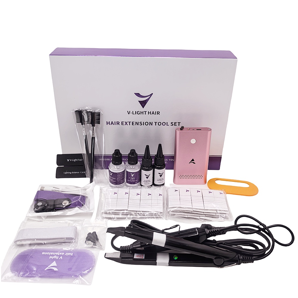 Pink V-Light Seamless Hair Ext - Tech Accessories Uk 评论和价格