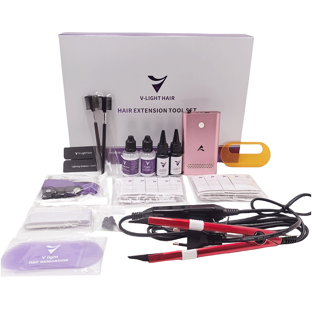 Pink V-Light Seamless Hair Ext - Tech Accessories Uk 评论和价格