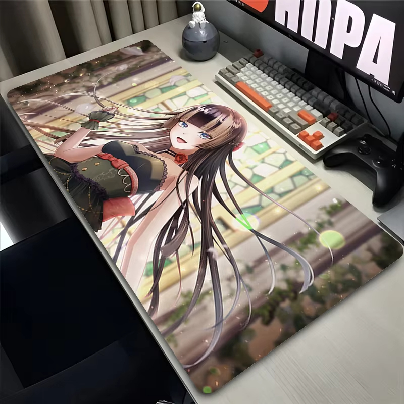 Large Mouse Pad Anime Girl, No - Tech Desktop Accessories 评论和价格