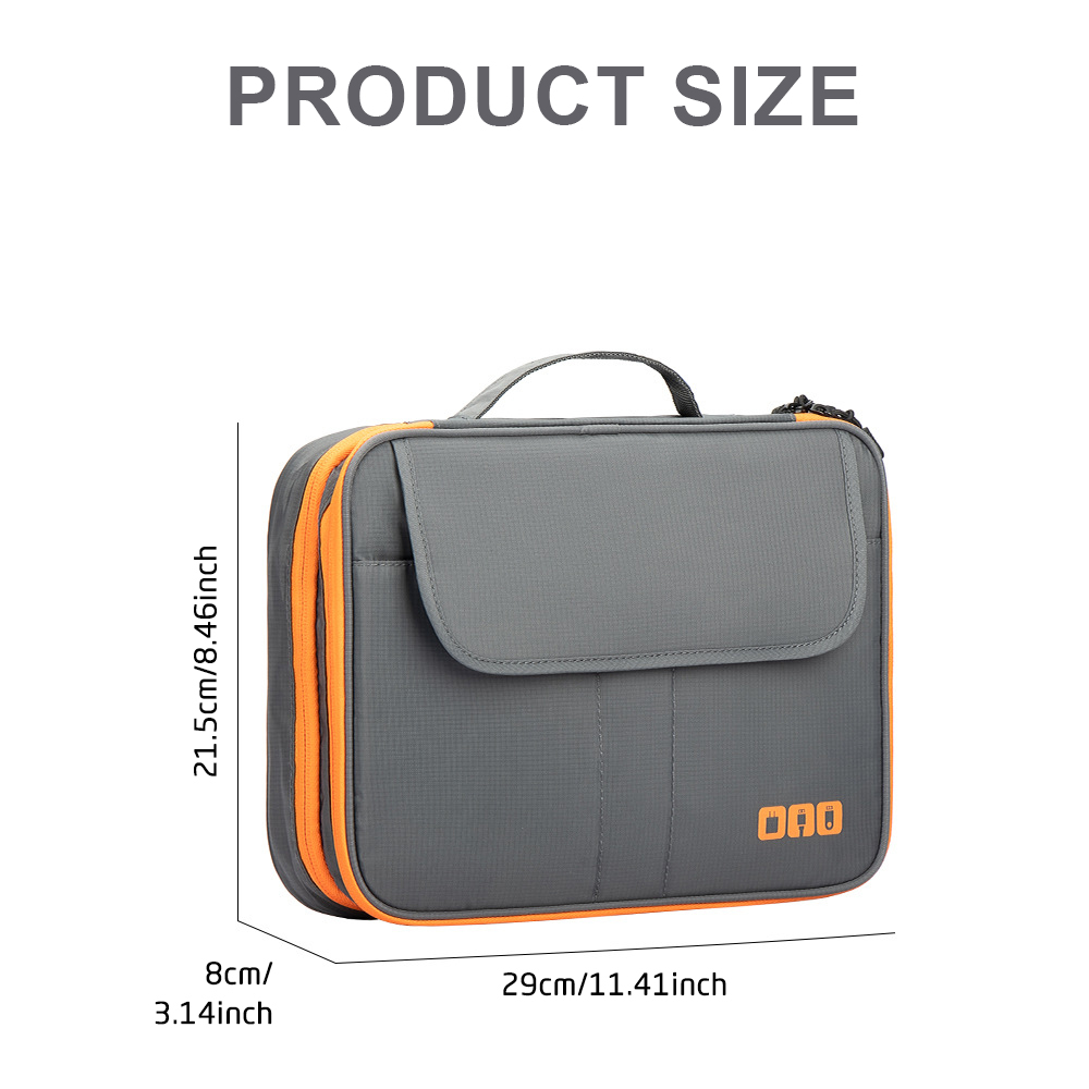 Large Capacity Tech Organizer  - Tech Accessories Travel Bag 评论和价格