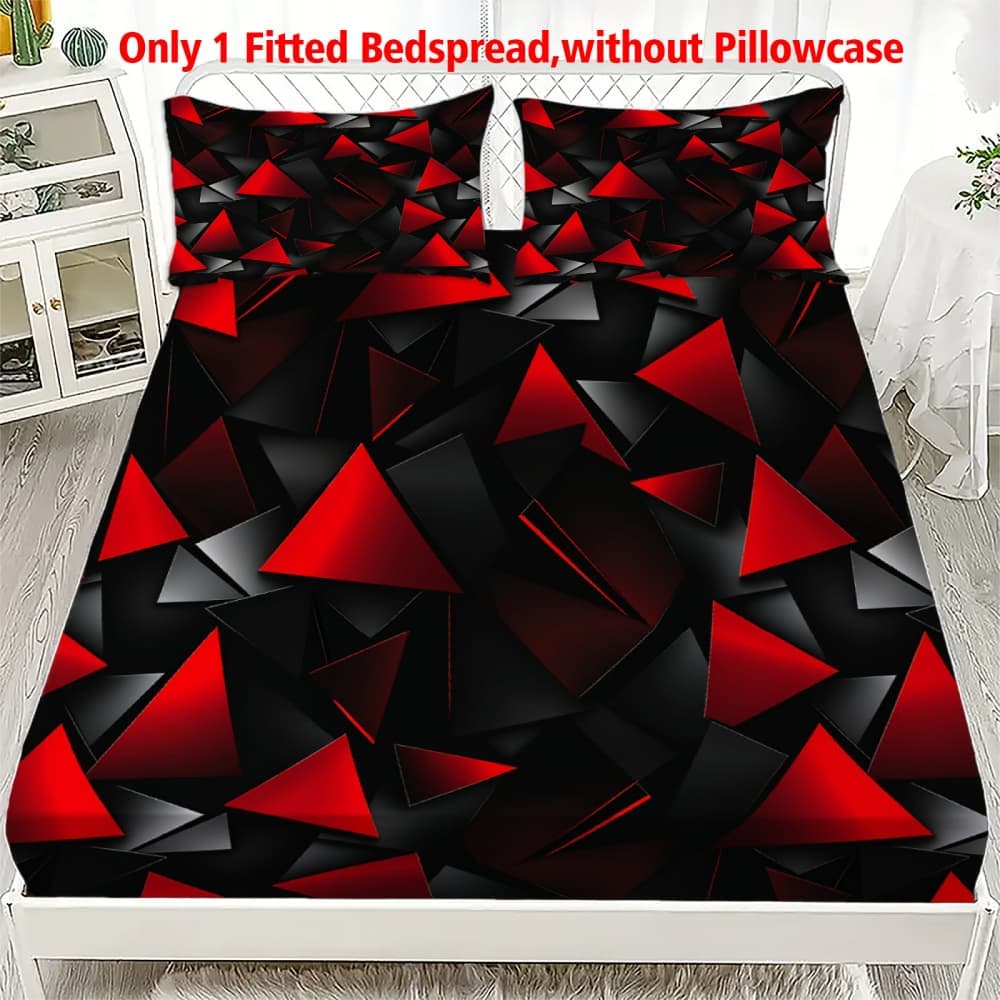 1pc Red Triangle Tech-Inspired - Tech Queen 评论和价格