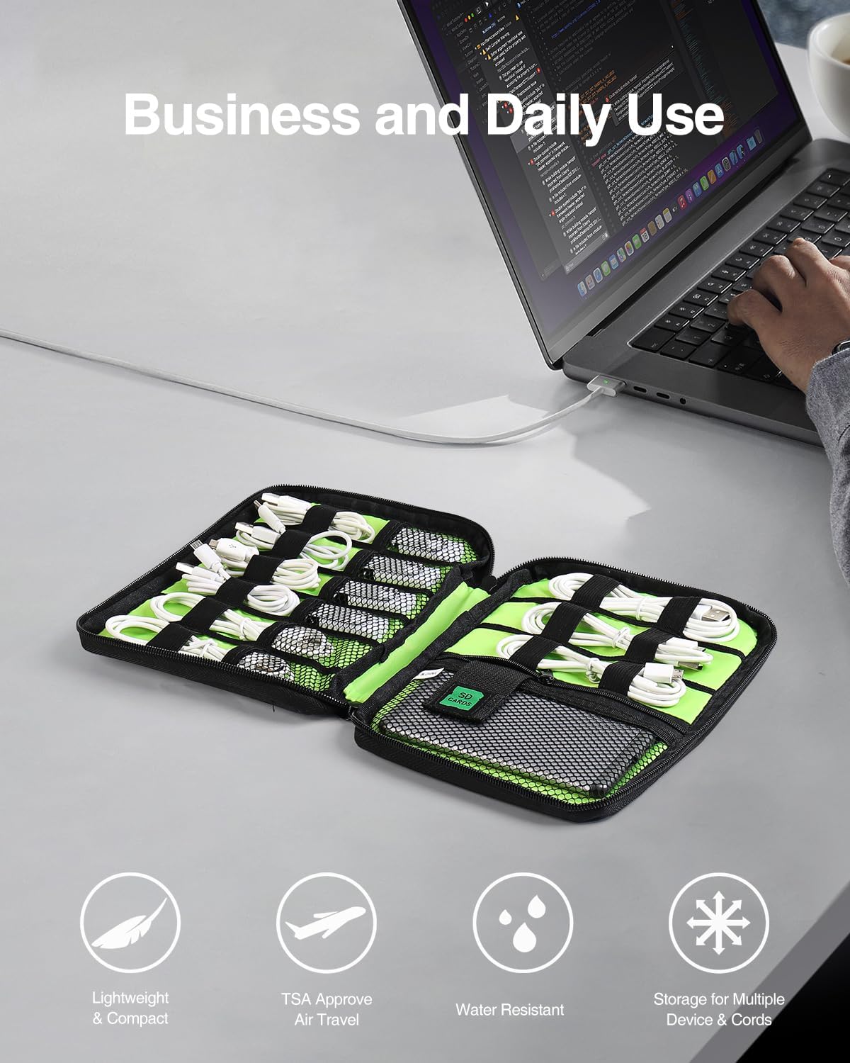 Travel Cable Organizer Bag, Fl - Tech Accessories Travel Bag 评论和价格