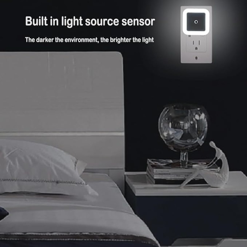 Plug in Night Light Intelligen - Tech Room Accessories 评论和价格