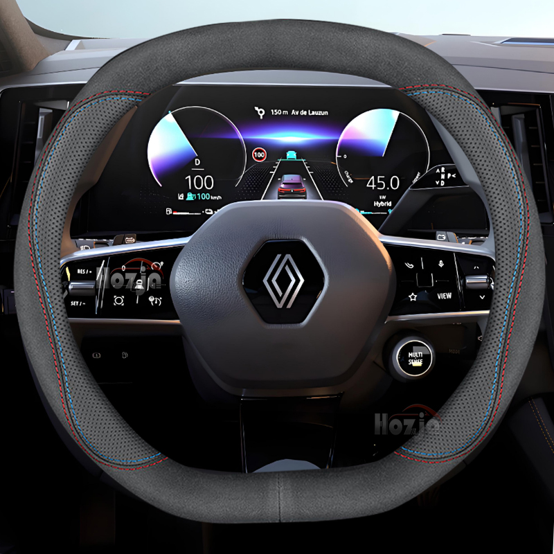 Leather Car Steering Wheel Cov - Tech Accessories 2022 评论和价格