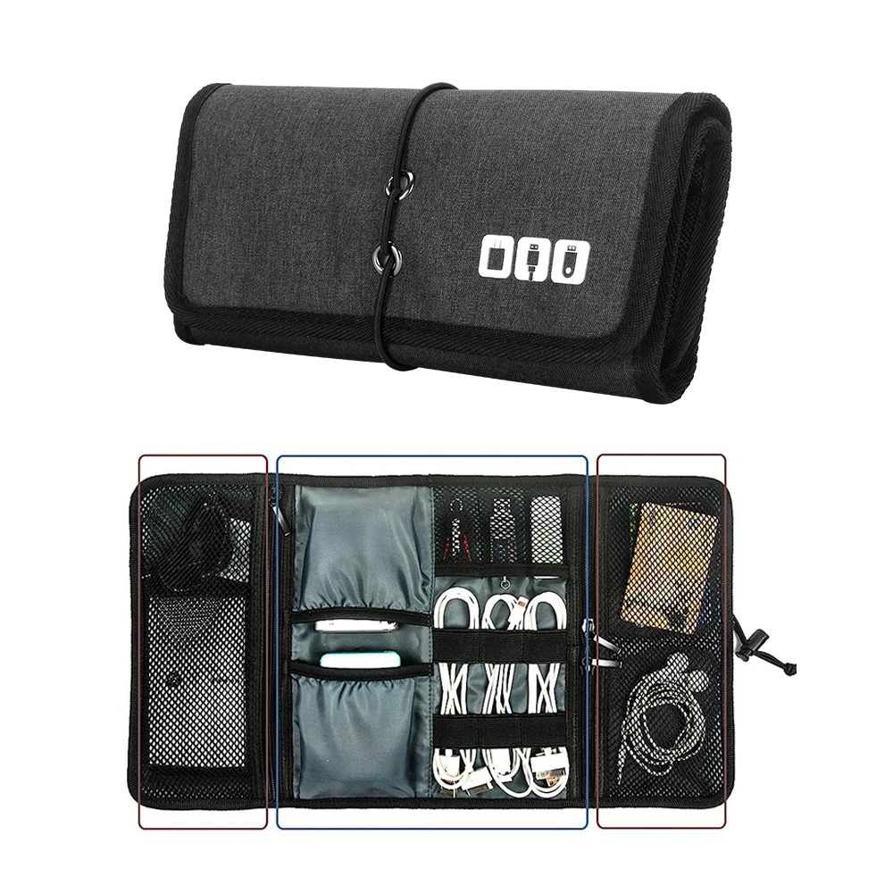 Electronic Organizer Cord Pouc - Tech Accessories Travel Bag 评论和价格