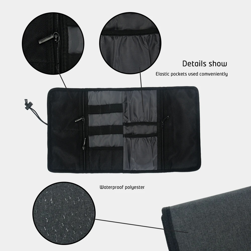 Electronic Organizer Cord Pouc - Tech Accessories Travel Bag 评论和价格