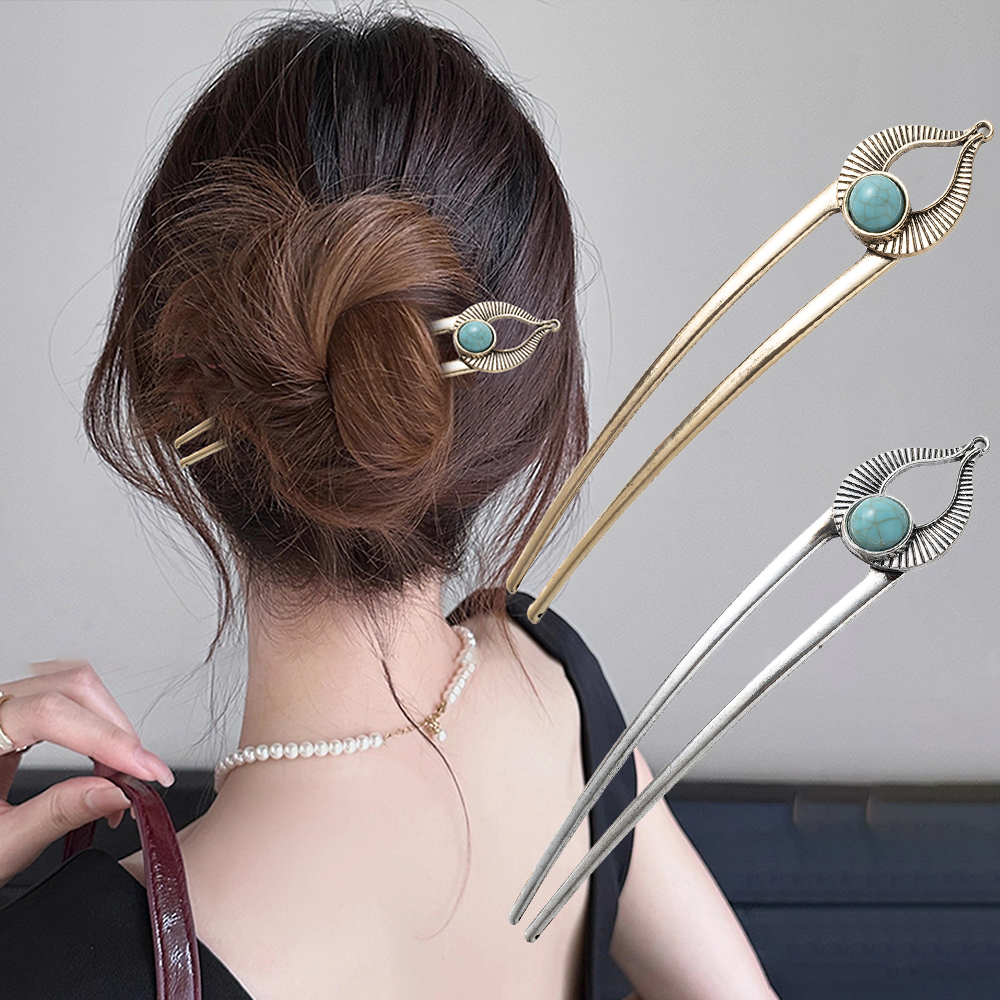 Egypt Turquoise U Shape Hair F - Tech Accessories Women 评论和价格