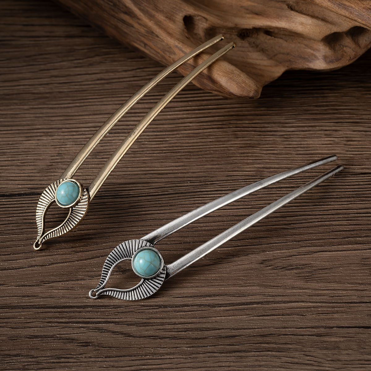 Egypt Turquoise U Shape Hair F - Tech Accessories Women 评论和价格