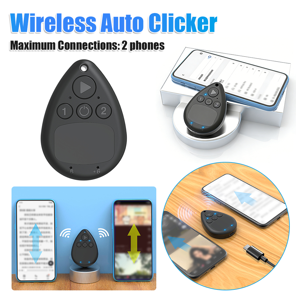 Wireless Auto Clicker with Bat - Power Bank Wireless 评论和价格