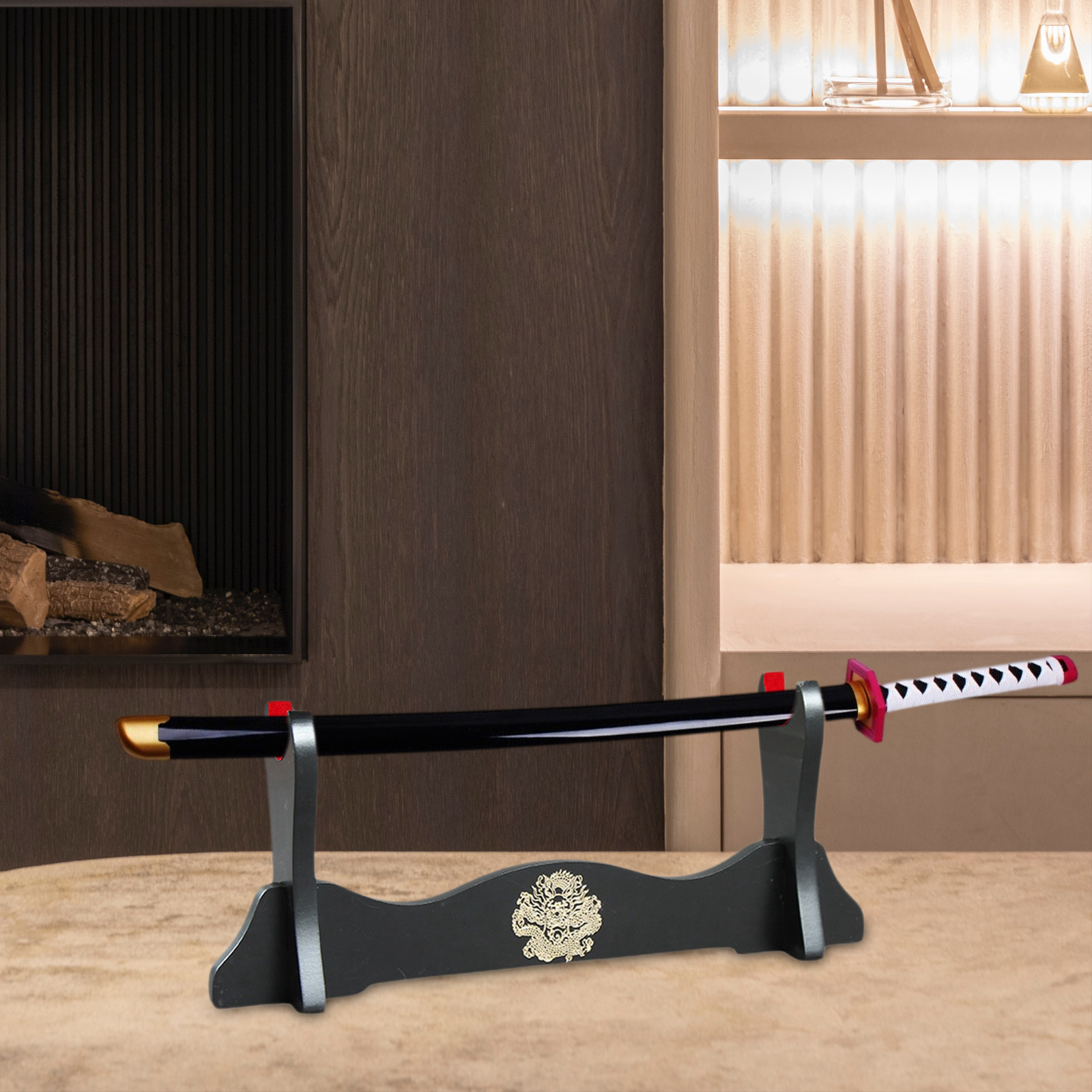 Japanese Samurai Stand Sword R - Tech Room Accessories 评论和价格