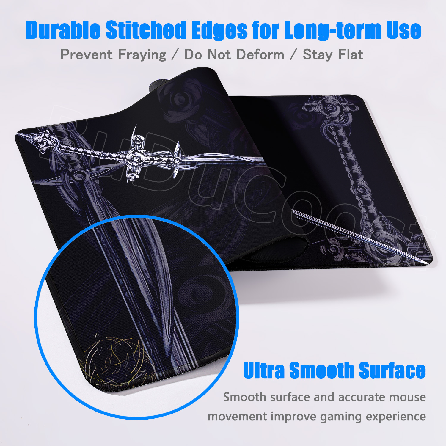Cool Sword-wielding Girl Desig - Tech Desktop Accessories 评论和价格