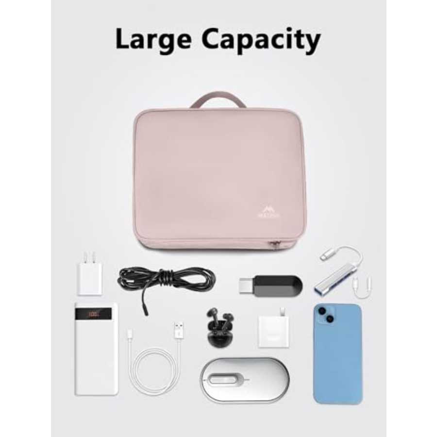 Travel Cord Organizer for Wome - Tech Accessories Travel Bag 评论和价格