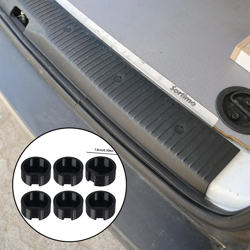 6pcs Car Tailgate Trim Cover F - Tech Computer Accessories 评论和价格