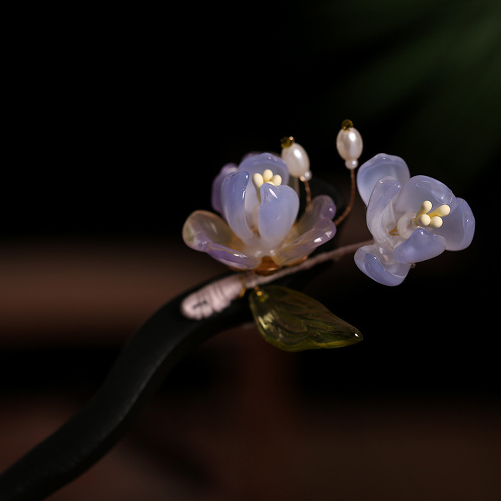 Vintage Wooden Flower Hairpin  - Tech Accessories Women 评论和价格