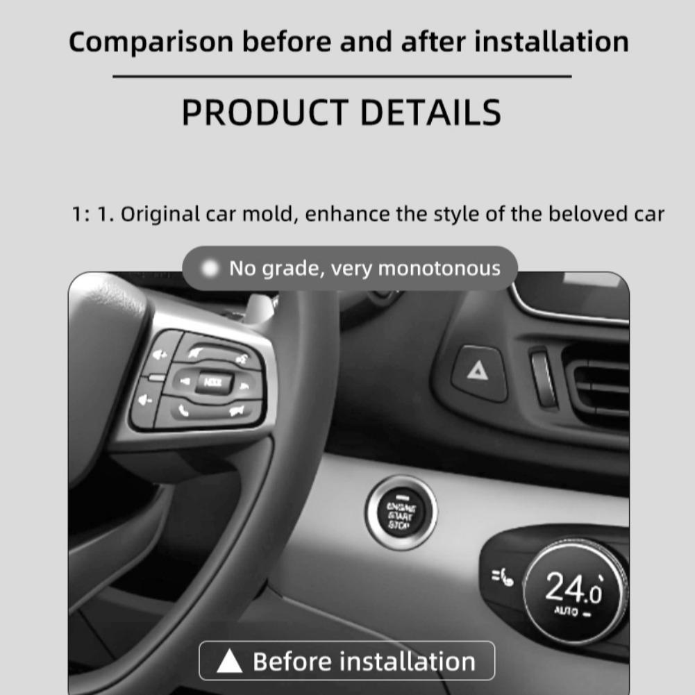 1PC Car One-Touch Start Button - Tech Car Accessories 评论和价格